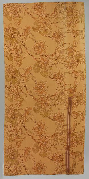 Water-lily panel 1883–1900, Poster Print Wall Art