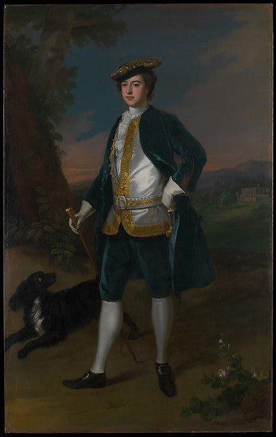 Enoch Seeman the Younger:Sir James Dashwood 1737-16x12"(A3) Poster