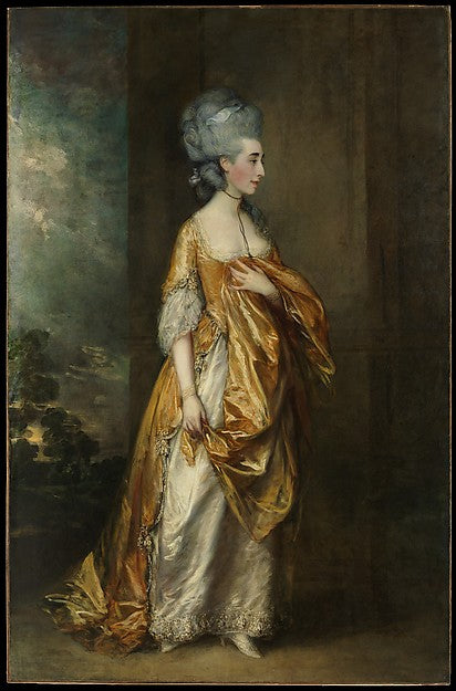 Thomas Gainsborough:Mrs. Grace Dalrymple Elliott 1778-16x12"(A3) Poster