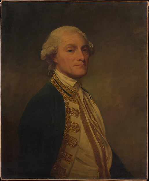 George Romney:Admiral Sir Chaloner Ogle -16x12"(A3) Poster