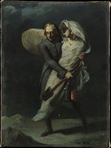 Pierre Antoine Augustin Vafflard:Study for "Young and His Da-16x12"(A3) Poster