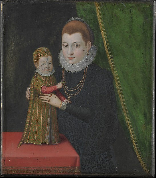 Style of 16th-century British Painter:Mary Queen of Scots wi-16x12"(A3) Poster