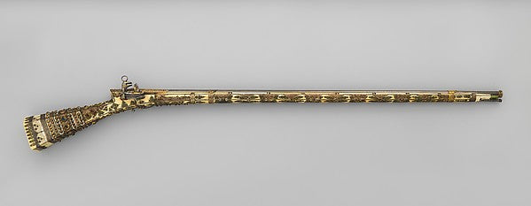 Miquelet Rifle late 18th cent, Poster Print Wall Art