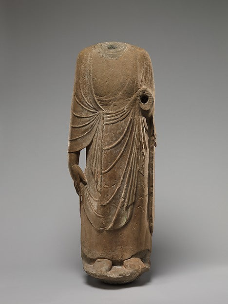 Monk late 6th–7th cent, Poster Print Wall Art