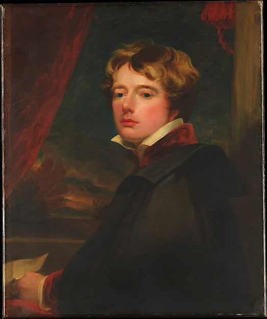 George Henry Harlow:Self-Portrait -16x12"(A3) Poster