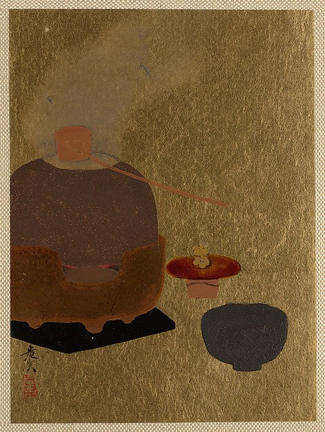 Tea Ceremony Apparatus-Shibata Zeshin, Poster Print