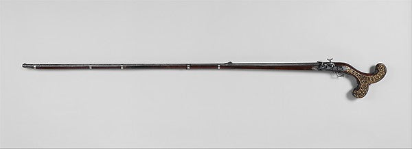Flintlock Gun 18th cent, Poster Print Wall Art