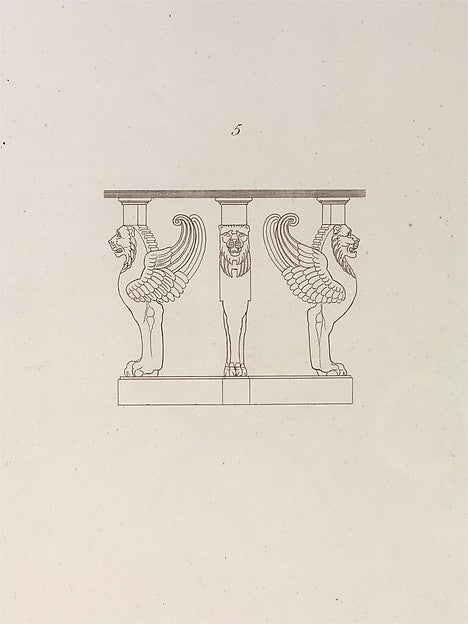 Household Furniture and Interior Decoration 1807-, Poster Print