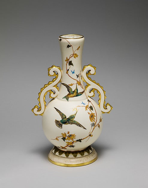 Vase c1884–93 Greenwood Pottery Company, Poster Print