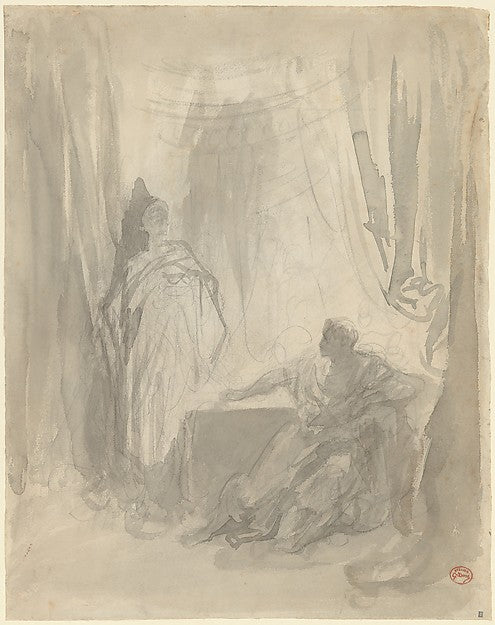 L'Apparition 1850–83,16x12"(A3) Poster