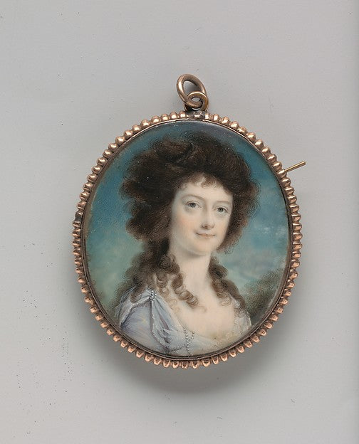 Mrs. James Bleecker c1788-John Ramage, Poster Print - Wall Art
