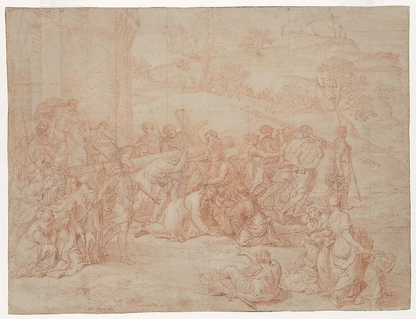 Christ Carrying the Cross c1684-Pierre Mignard , Poster Print