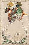 Fashionable Couple 1912-Anonymous, Austrian, Viennese, 20th ce, Poster Print