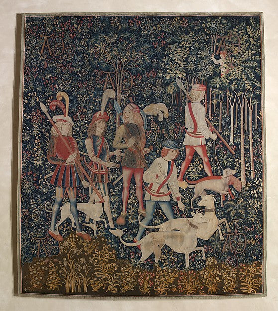 :The Hunters Enter the Woods 1495–1505-16x12"(A3) Poster