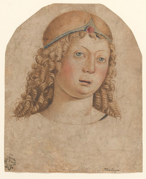 Cristoforo Caselli:Head of a Youth with a Diadem late 15th–e-16x12"(A3) Poster