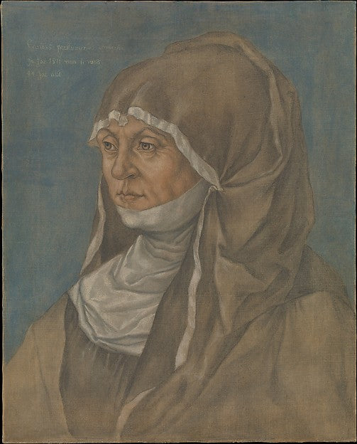 Imitator of Albrecht Dürer:Portrait of a Woman Said to Be Ca-16x12"(A3) Poster