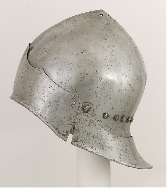 Sallet in the Franco-Burgundian Style late 15th cent, Poster Print Wall Art