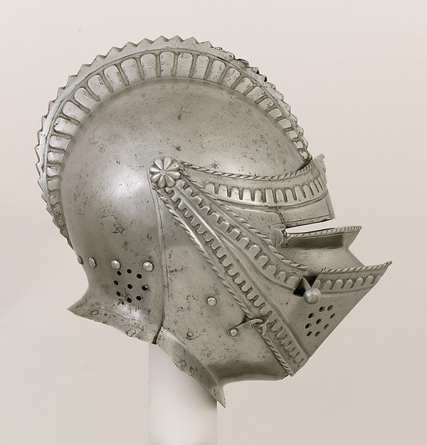 Close-Helmet for the Field c1550, Poster Print Wall Art