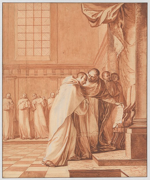 Scene Two from the Life of the Reverend Jean de la Barrière 17,16x12"(A3)Poster