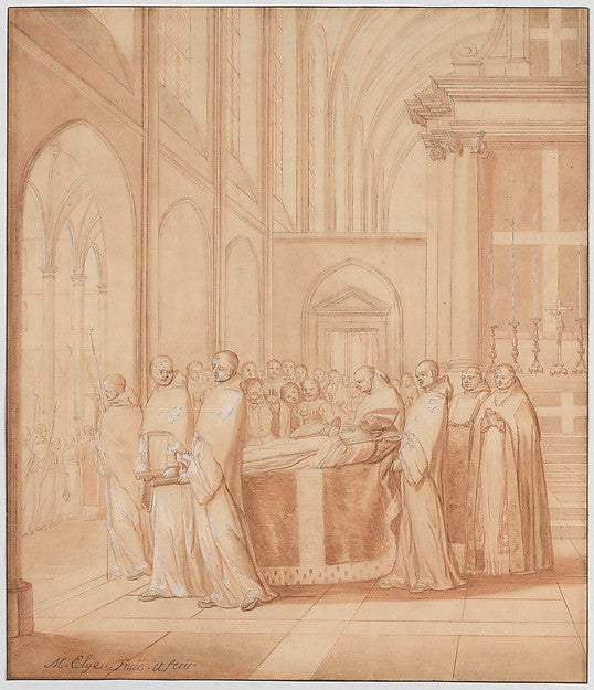 Scene Five from the Life of the Reverend Jean de la Barrière n, Poster Print