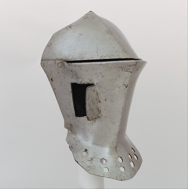 Front Half of a Tournament Helm c1510–20, Poster Print Wall Art