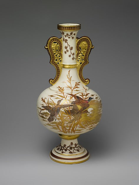 Vase 1886–90 Faience Manufacturing Company, Poster Print Wall Art