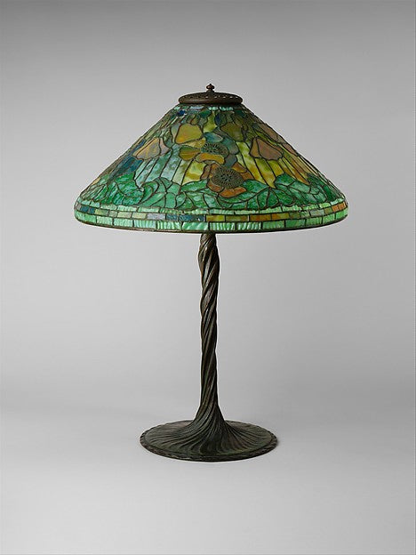 Lamp c1902–18 Tiffany Studios, Poster Print