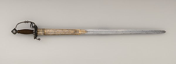 Broadsword dated 1612, Poster Print