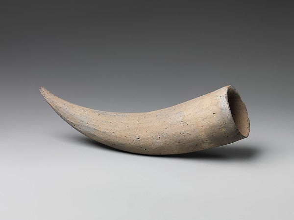 Horn-Shaped Drinking Cup 5th cent,Classic Ming China Image, Poster Print Wall Art