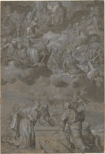 Allegory of the Redemption of the World 1528–88-Paolo Veronese,16x12"(A3) Poster