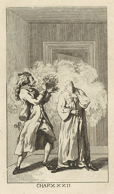 Tableau de Paris ou Explication de Differentes Figures gravé, Poster Print