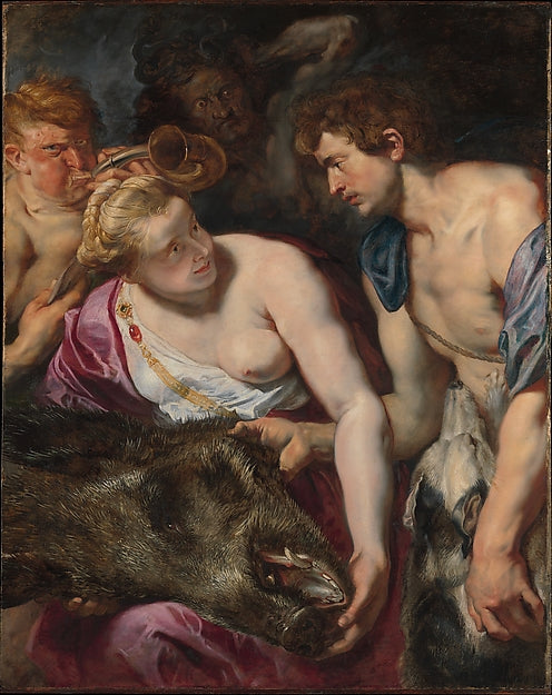 Peter Paul Rubens:Atalanta and Meleager c1616-16x12"(A3) Poster