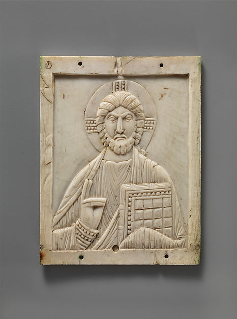 :Icon with Christ Pantokrator 11th–12th century-16x12"(A3) Poster