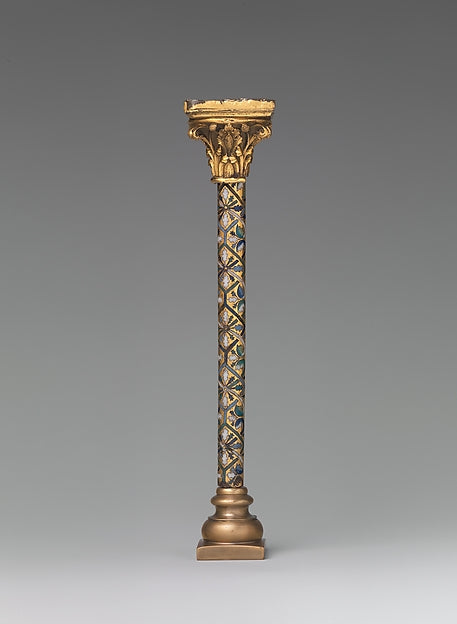:Colonnette from a Reliquary Shrine c1175–1200-16x12"(A3) Poster