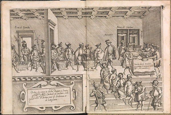 Opera di M. Bartolomeo Scappi cuoco secreto di Papa Pio V 157, Poster Print Wall Art
