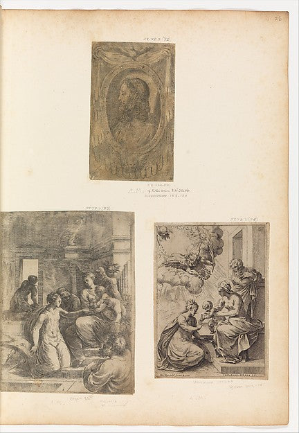 Mystic Marriage of St. Catherine c1542–47-Andrea Schiavone c, Poster Print Wall Art