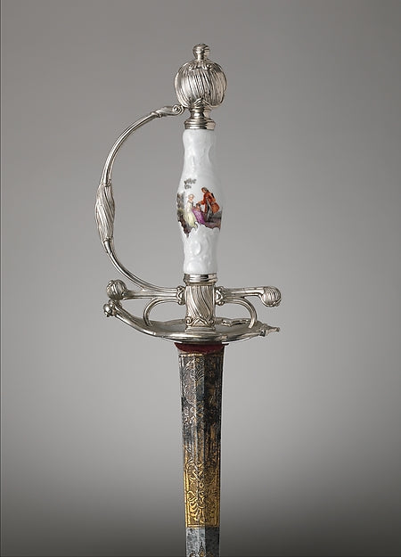 Smallsword c1750, Poster Print Wall Art