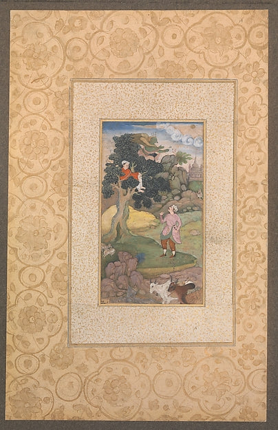 :Folio from the Kathasaritsagara c1590-16x12"(A3) Poster