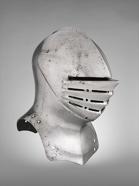 Helm for Foot Combat c1500–1520, Poster Print Wall Art