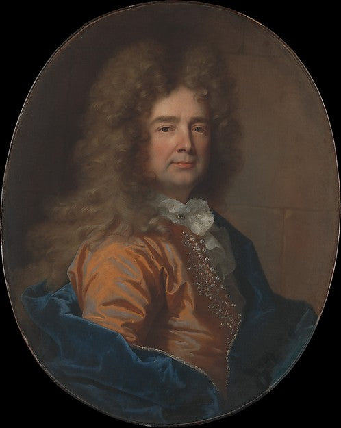 Hyacinthe Rigaud:Portrait of a Man 1693-16x12"(A3) Poster