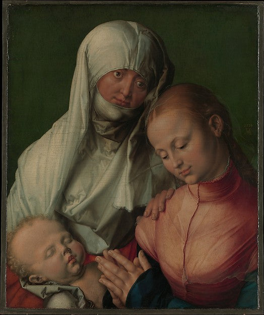 Albrecht Dürer:Virgin and Child with Saint Anne probably 151-16x12"(A3) Poster