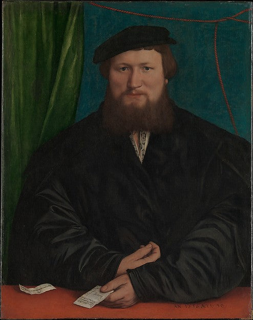 Hans Holbein the Younger:Derick Berck of Cologne 1536-16x12"(A3) Poster