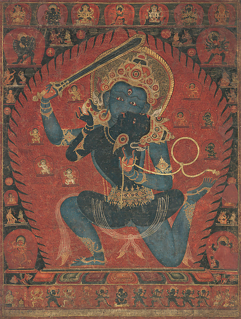 Acala with Consort Vishvavajri 1525–50,16x12"(A3)Poster