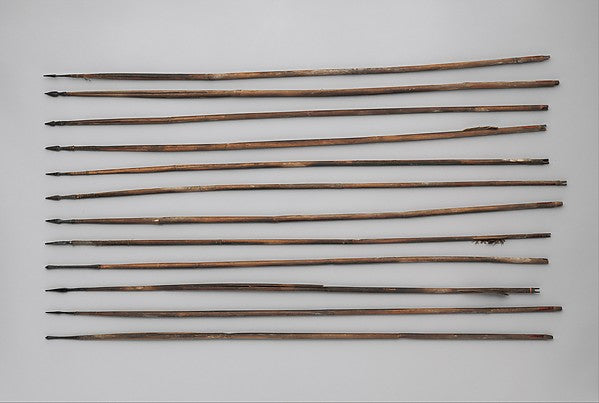Twelve Arrows 16th–18th cent, Poster Print Wall Art