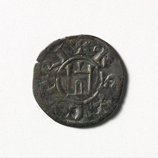 Coin of Henry I of Cyprus 1218–1253, Poster Print Wall Art