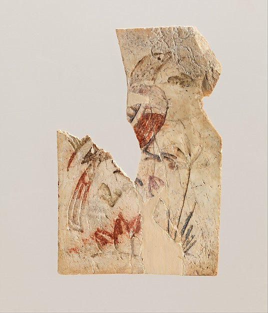 :Plaque from a Casket with a bird 4th–5th century-16x12"(A3) Poster
