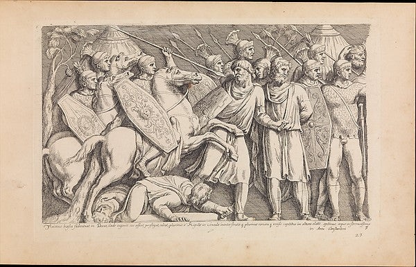 Icones et segmenta illvstriuvm e marmore tabvlarvm qvae Romae, Poster Print