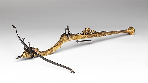Small Pellet Crossbow in the 16th-cent Style c1850–90, Poster Print