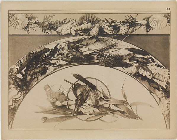 :Friezes and Trophy with attributes of the sea from Festons -16x12"(A3) Poster