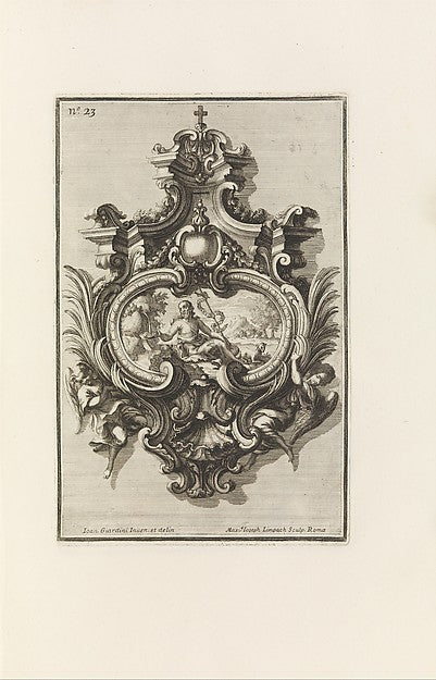 Promptuarium Artis Argentariae 1750-Giovanni Giardini,16x12"(A3)Poster
